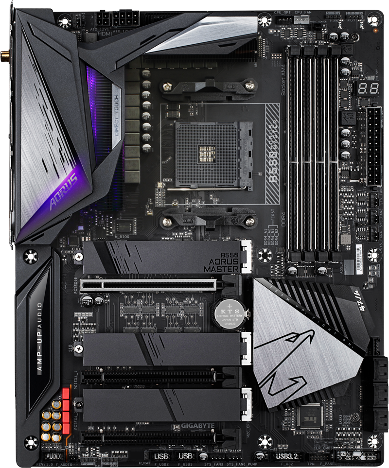 Gigabyte B550 Aorus Master - Motherboard Specifications On MotherboardDB